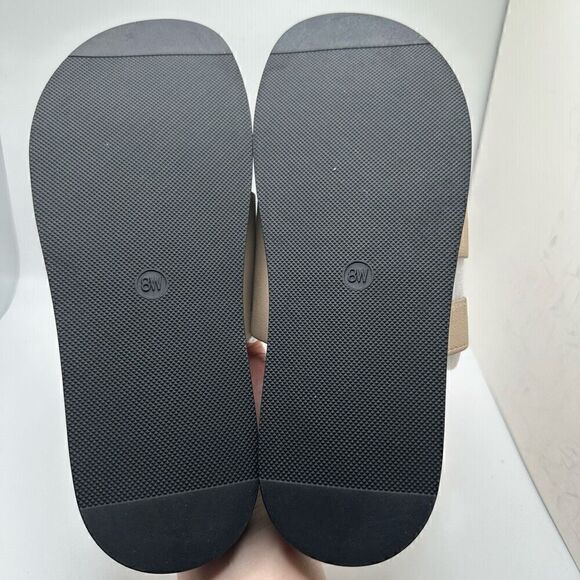 CUSHIONAIRE Women's Lotto footbed sandal with +Comfort 8 WIDE SAND - Picture 5 of 7